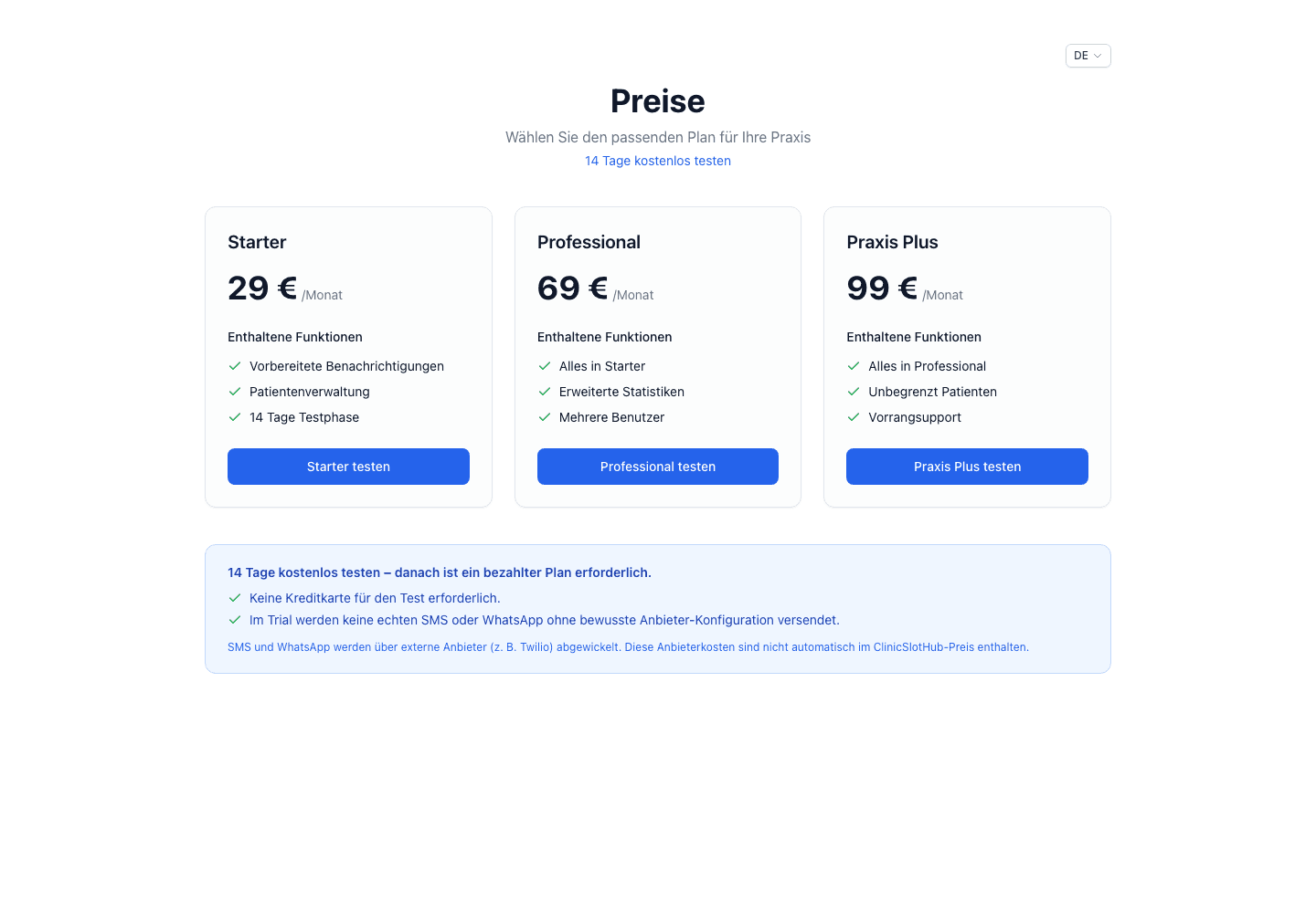Pricing